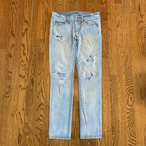 American Eagle Outfitters 4 Skinny Blue Jeans